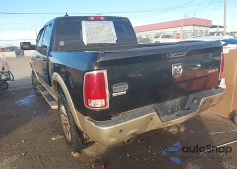 2013 Ram 1500 Laramie Longhorn Edition из США, поврежденный, VIN 1C6RR7PT9DS568237